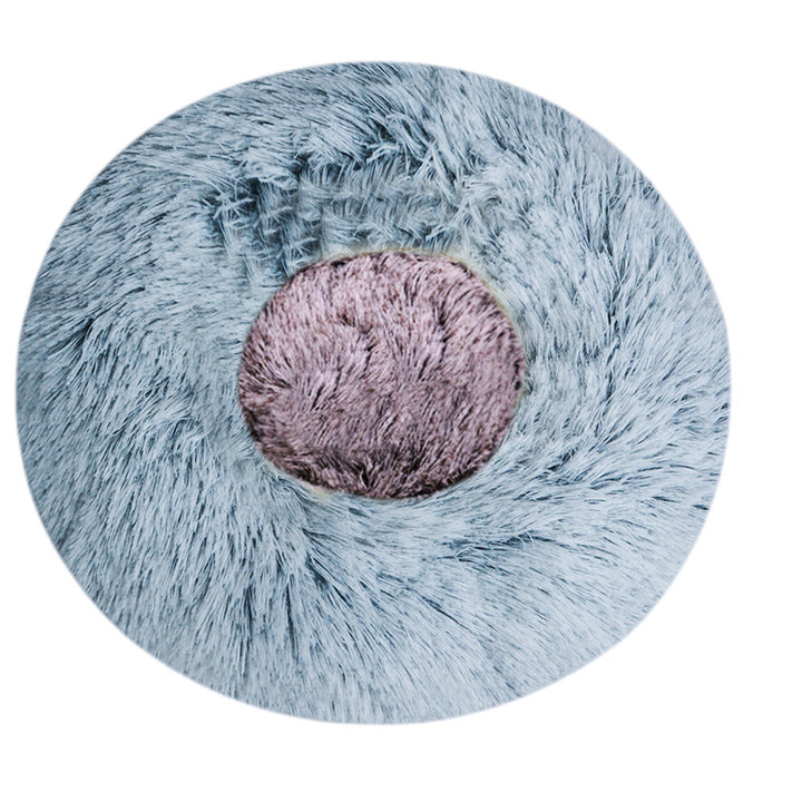 Round Plush Sleeping Bed  Dog Bed