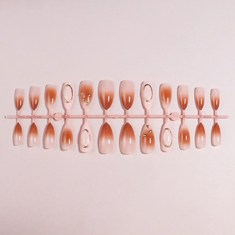 DIY Elegant Press-On Nail Art Set Bowlift