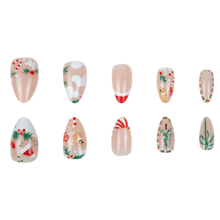 Holiday-Themed Creative Nail Art Set Bowlift