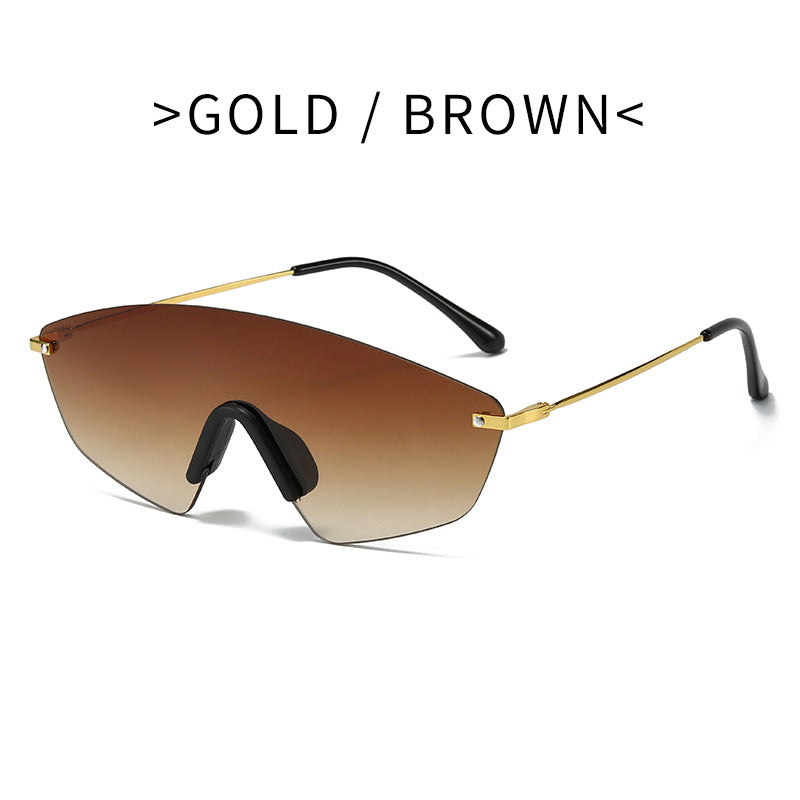 Women modern oversized sunglasses Bowlift