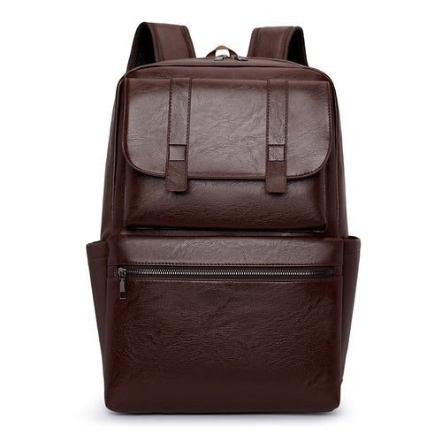 Premium Leather Multi-Functional Backpack