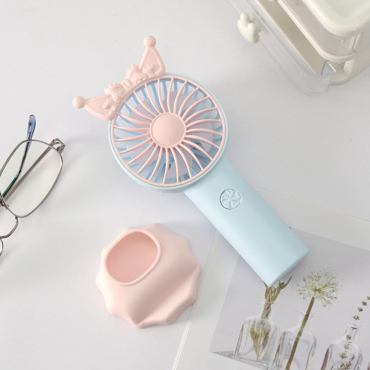 Women portable hand fan in cute design Bowlift