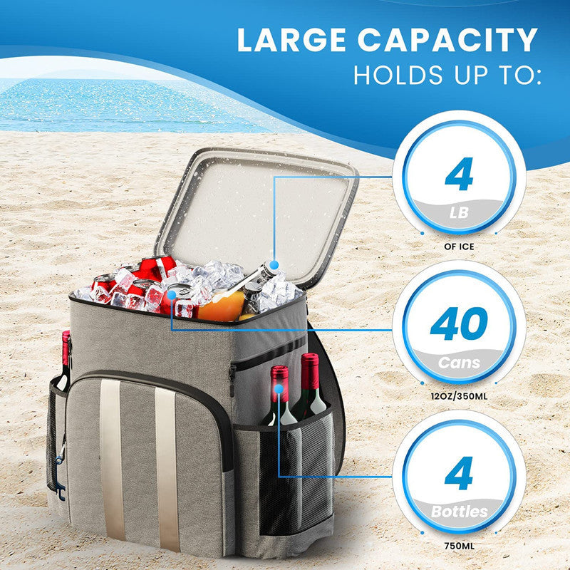 Insulated Multi-Functional Cooler Backpack Bowlift