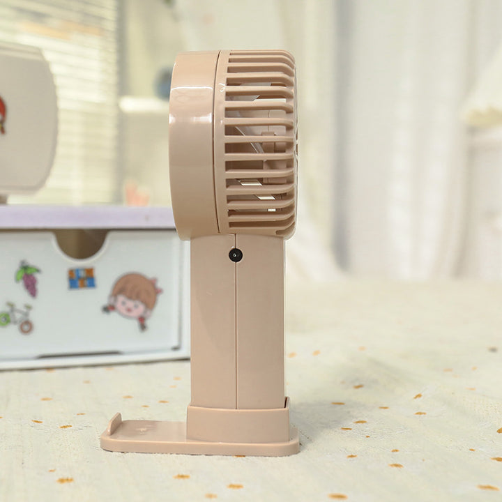 Women's portable mini hand fan with USB connection and ergonomic design Bowlift