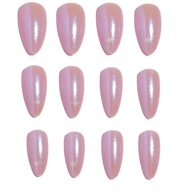 Glossy Nail Art Press-On Tips Bowlift