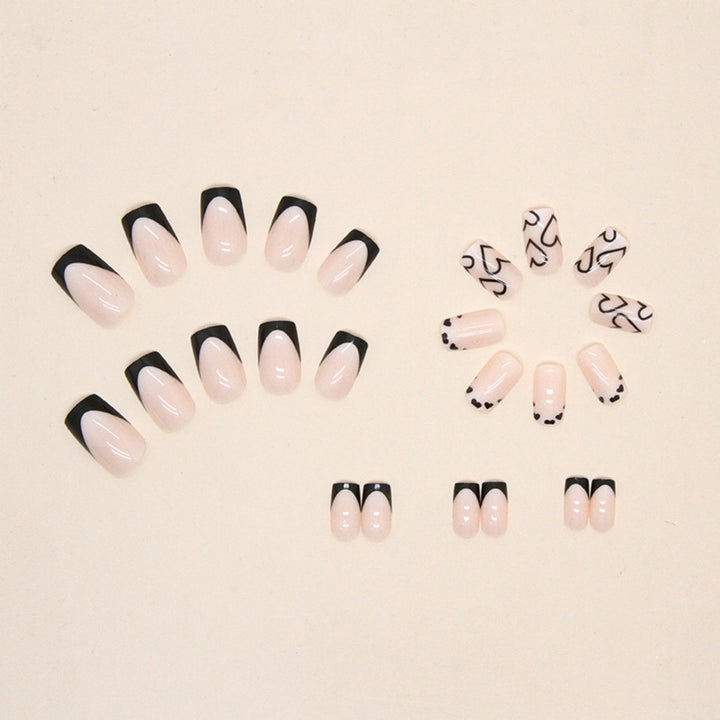 Elegant Heart Pattern Nail Art Bowlift