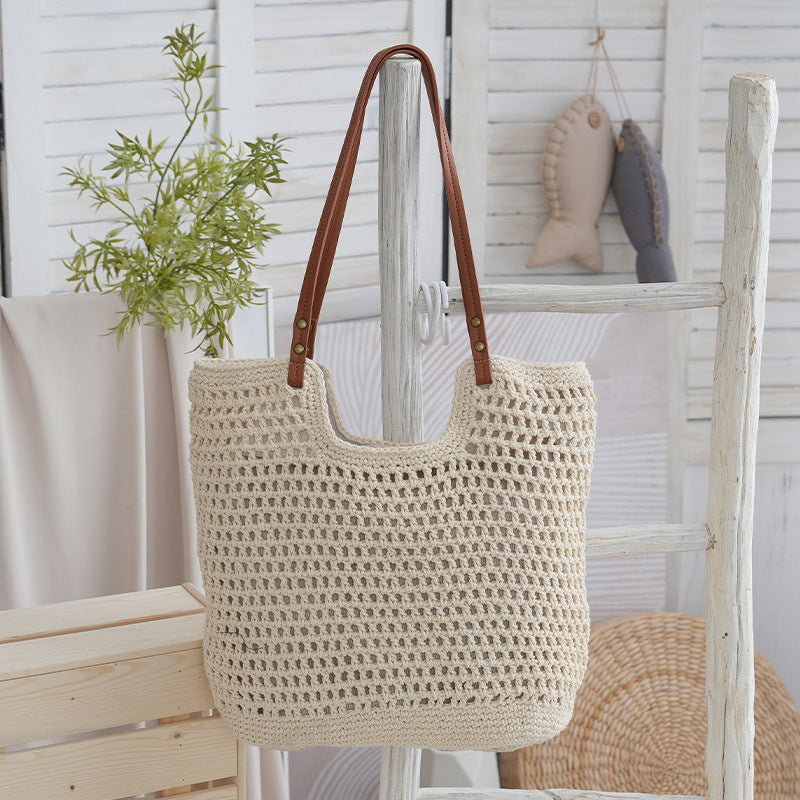 Handcrafted Shopping Bag Made From Durable Natural Material Bowlift