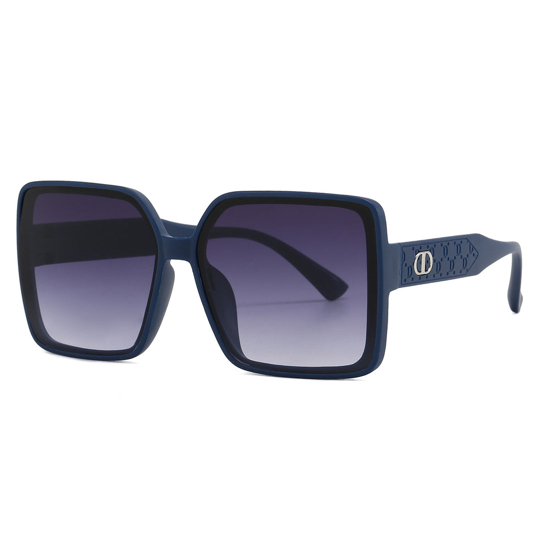Ladies fashionable square sunglasses with transparent design Bowlift