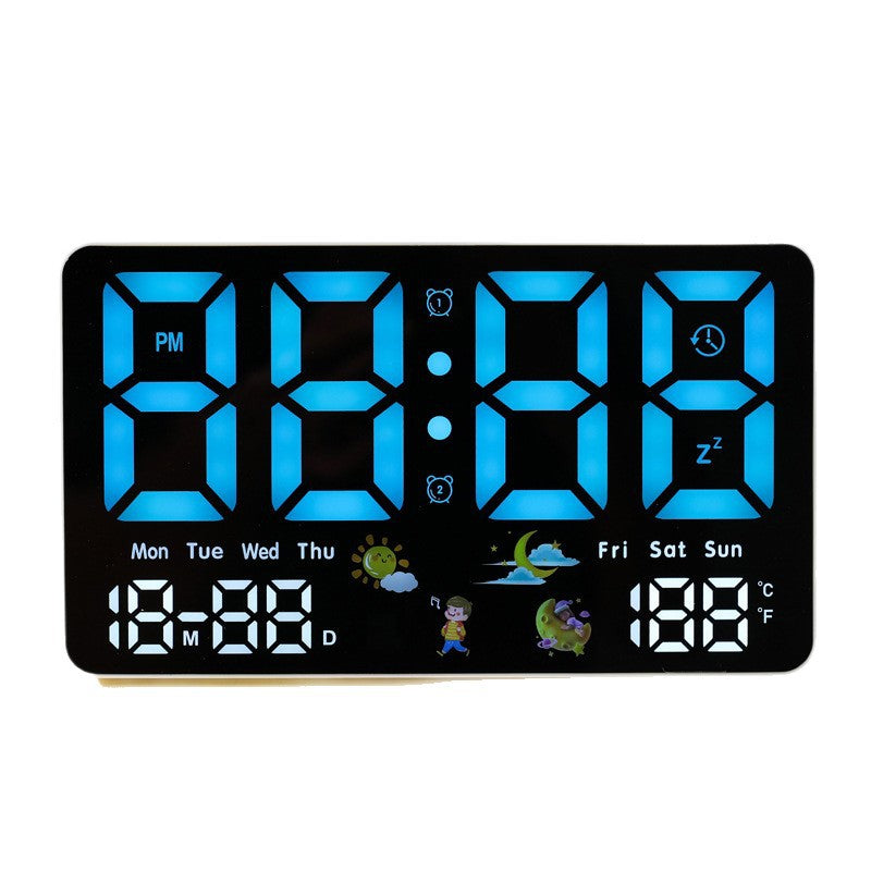 Digital table clock Bowlift