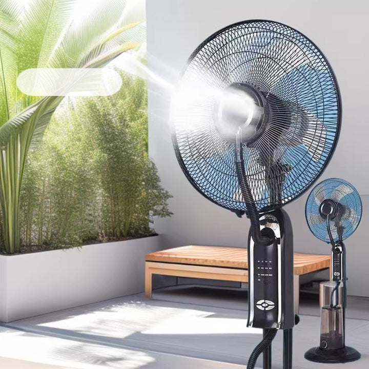 Unisex Stand Fan with Fogging Function Bowlift