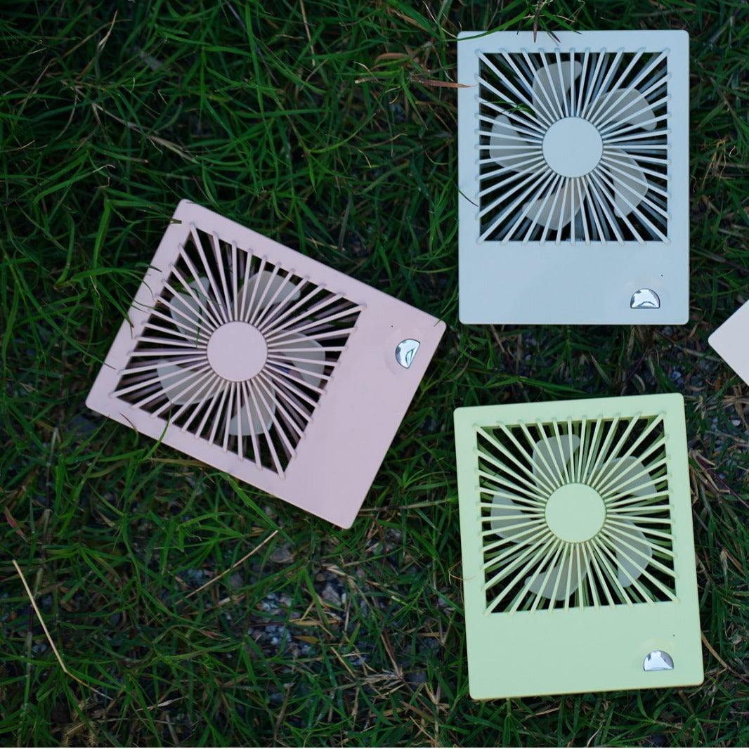 Unisex Portable USB Desk Fan with Adjustable Airflow Bowlift
