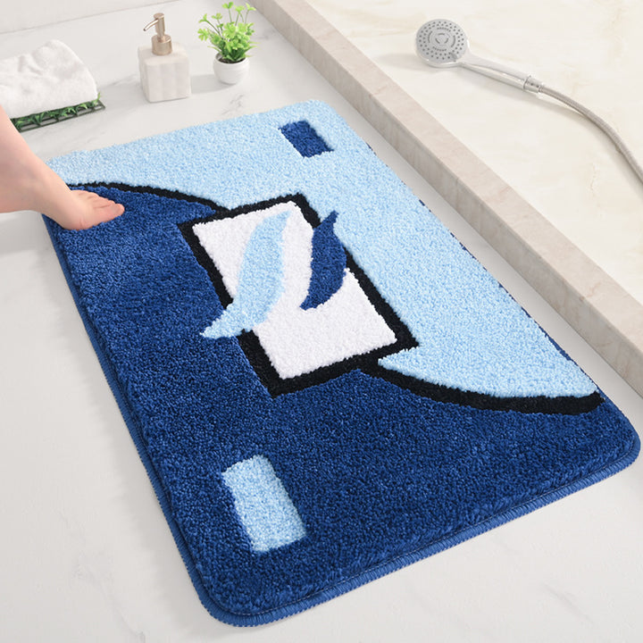 Abstract Pattern Bath Rug