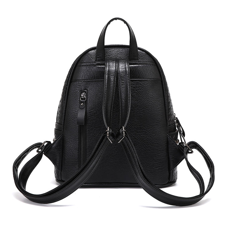 Studded Leather Backpack Bowlift