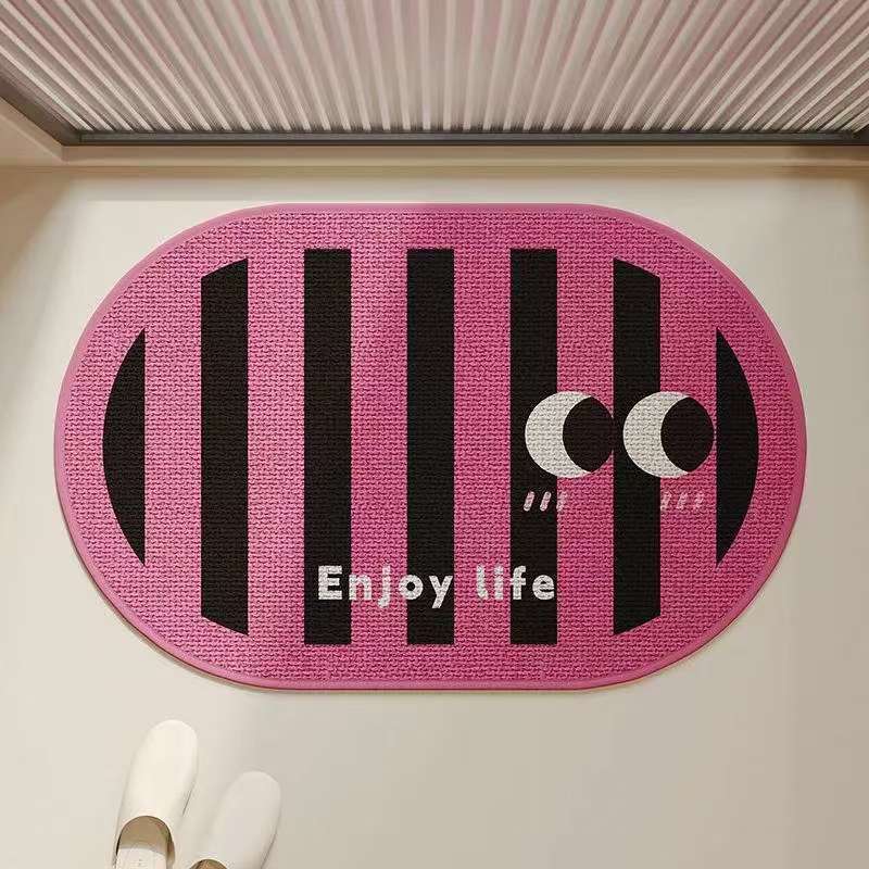 Playful Oval Area Mat