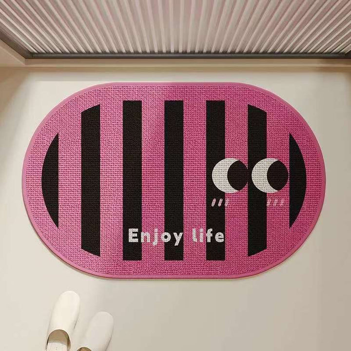 Playful Oval Area Mat