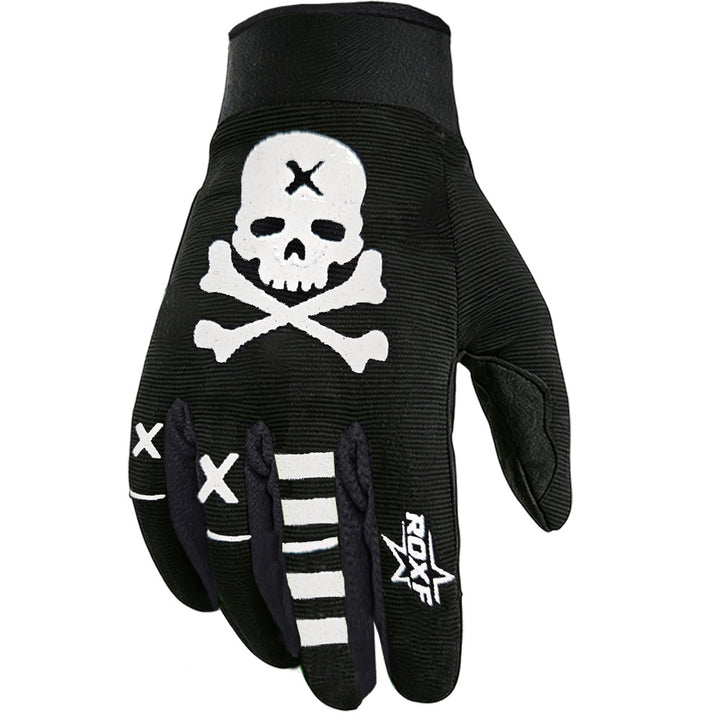 Skeleton Print Lightweight Full-Finger Cycling Gloves Bowlift