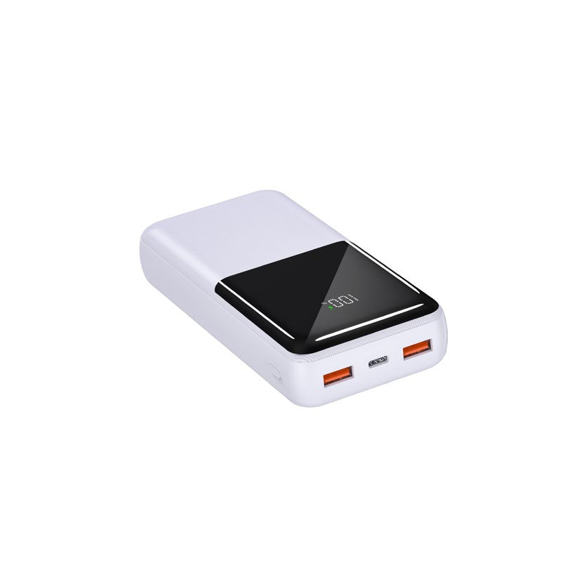 Powerbank with multifunctional fast charging system and digital battery level indicator Bowlift