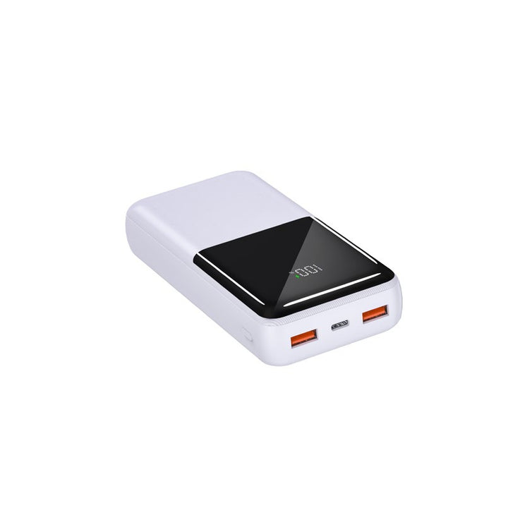Powerbank with multifunctional fast charging system and digital battery level indicator Bowlift