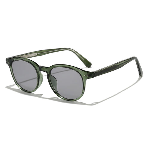 Women's round fashionable sunglasses with UV protection Bowlift
