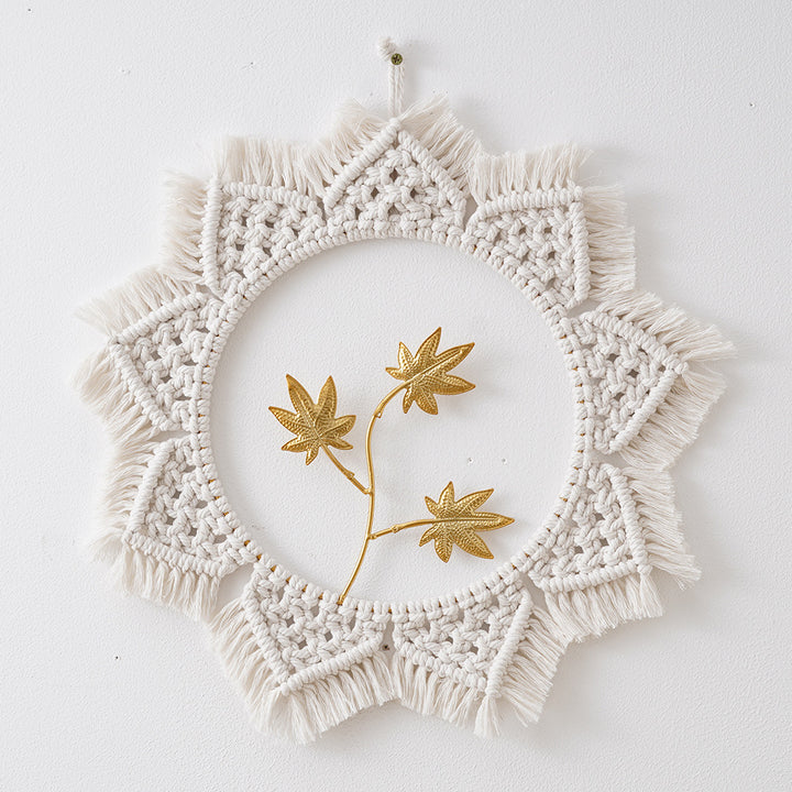 Decorative Macramé Wall Art Bowlift