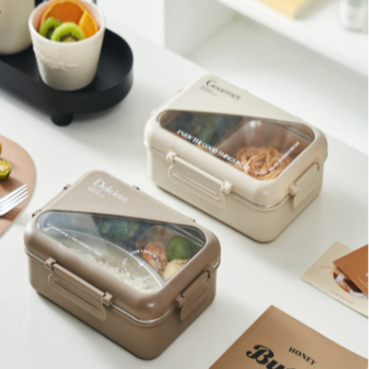 Premium Stainless Steel Multi-Compartment Meal Prep Container