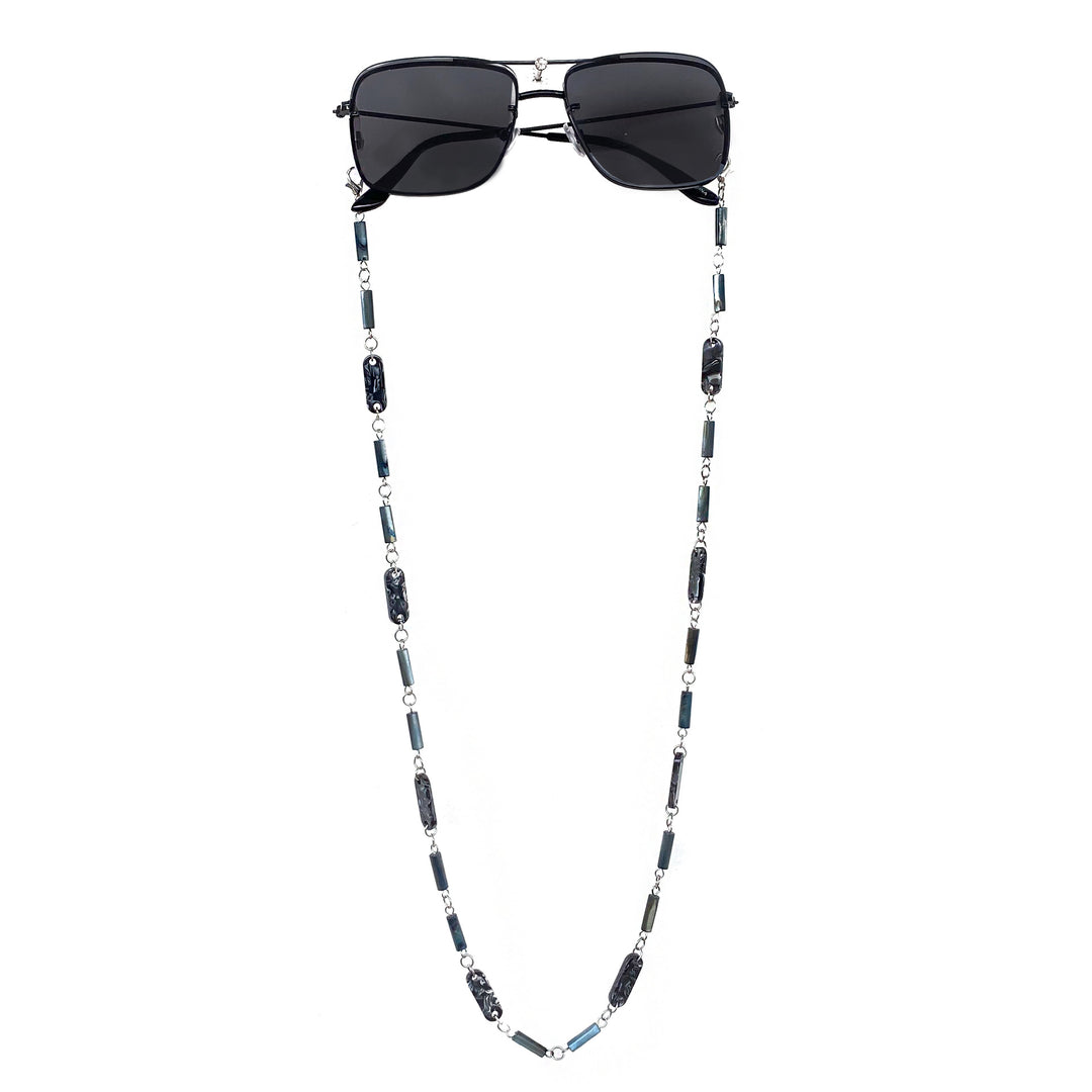 Elegant Gemstone Eyewear Chain Bowlift