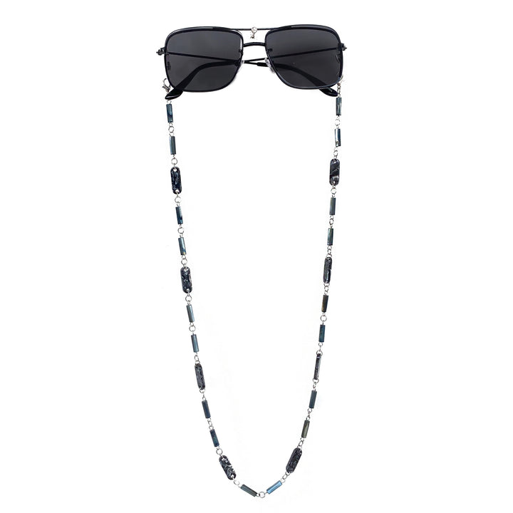 Elegant Gemstone Eyewear Chain Bowlift