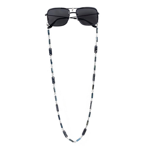 Elegant Gemstone Eyewear Chain Bowlift