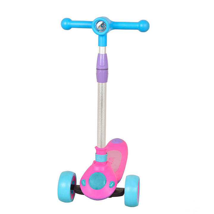Smooth-Riding Lean-To-Steer Kick Scooter Bowlift