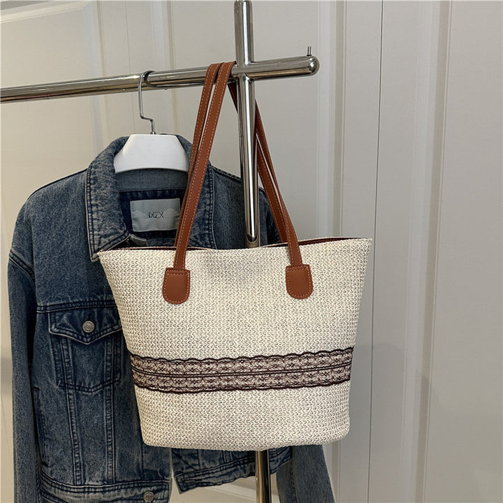 Eco-Friendly Handwoven Beach Tote Bag Bowlift