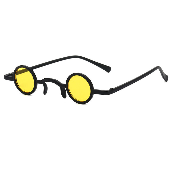 Round Frame Retro Sunglasses Bowlift