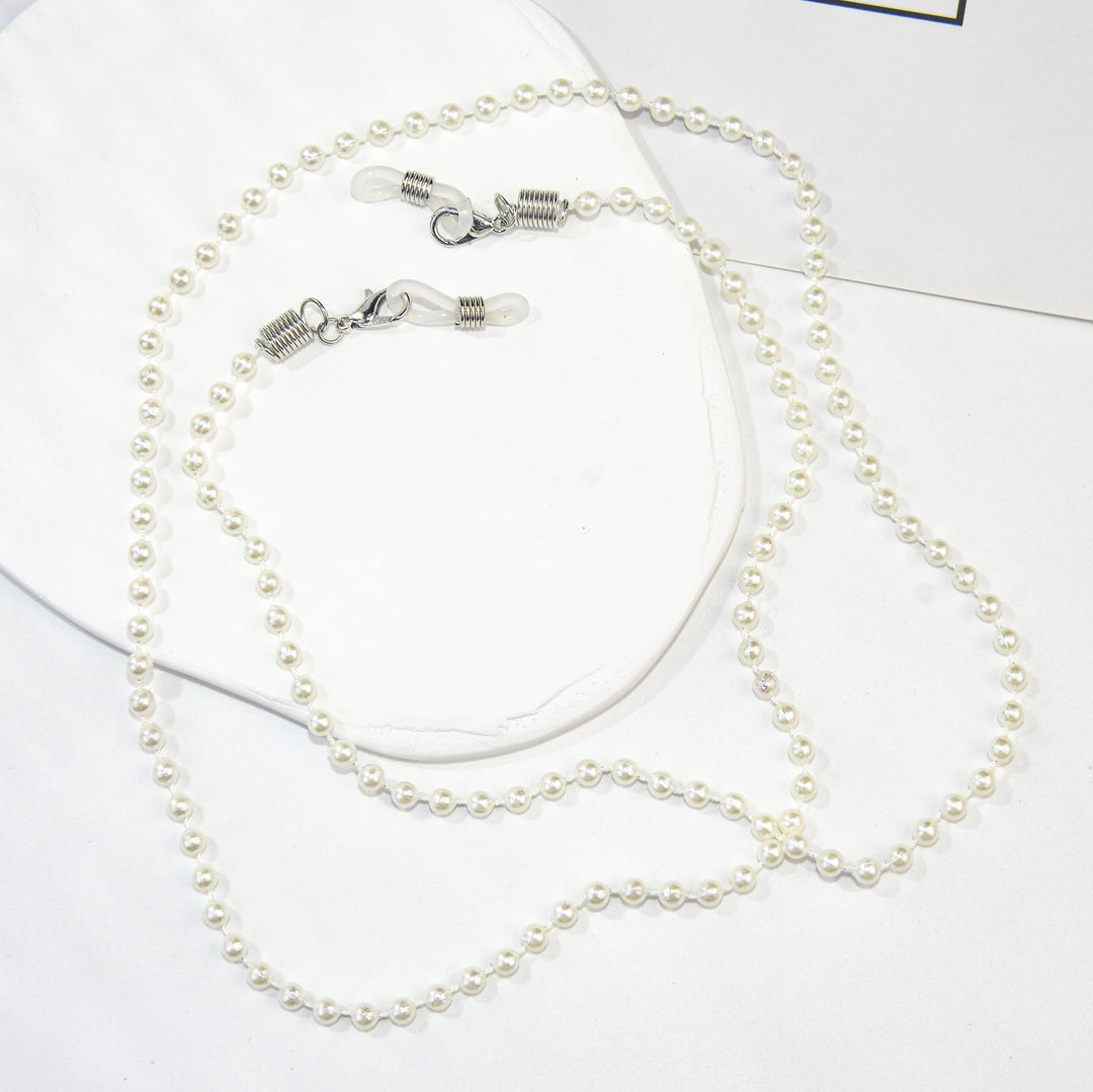 Elegant Pearl Beaded Eyewear Chain Bowlift