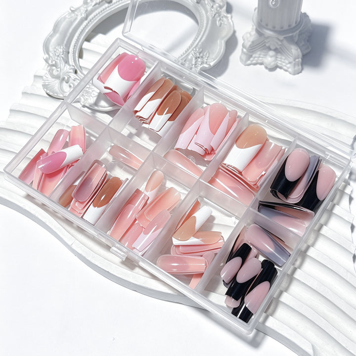 Press-On Nail Art Tips Bowlift