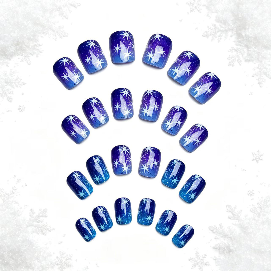 Cosmic Starry Nail Art Bowlift