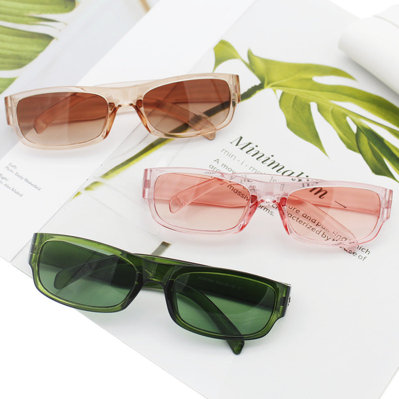 Women's fashionable sunglasses in stylish rectangular design Bowlift