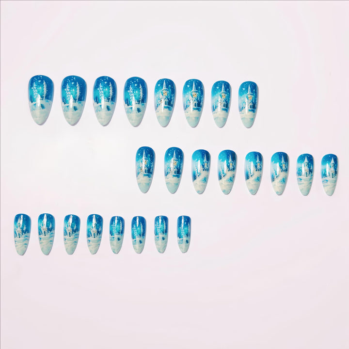 Winter Nail Art Design Bowlift