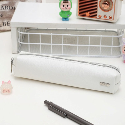 Elegant Leather Pencil Case Bowlift
