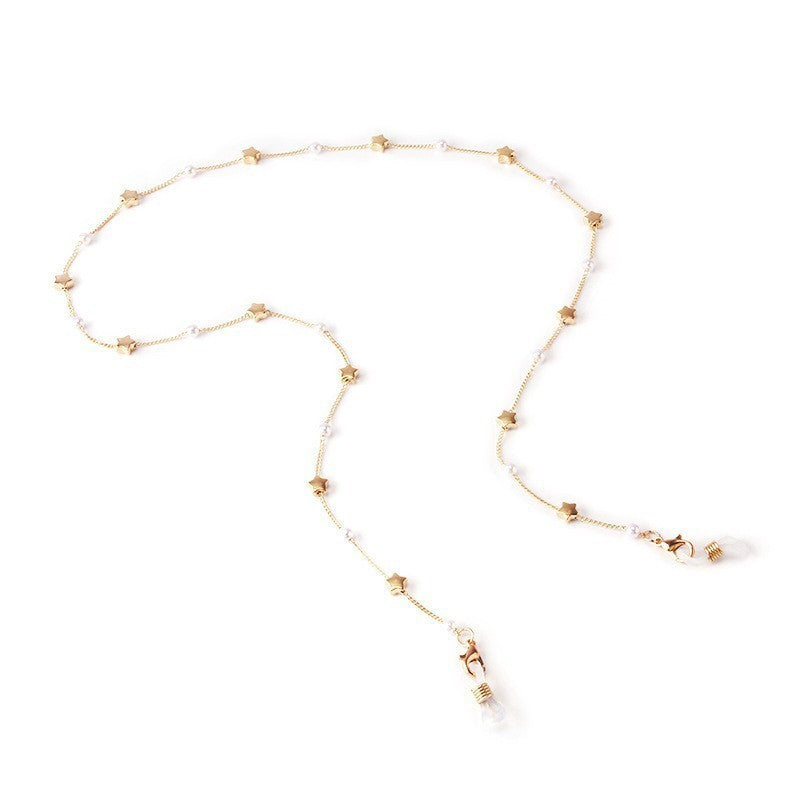 Heart Pendant Eyewear Chain Bowlift
