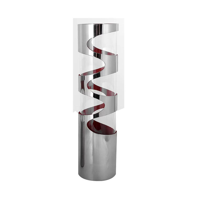 Modern Decorative Spiral Sculpture