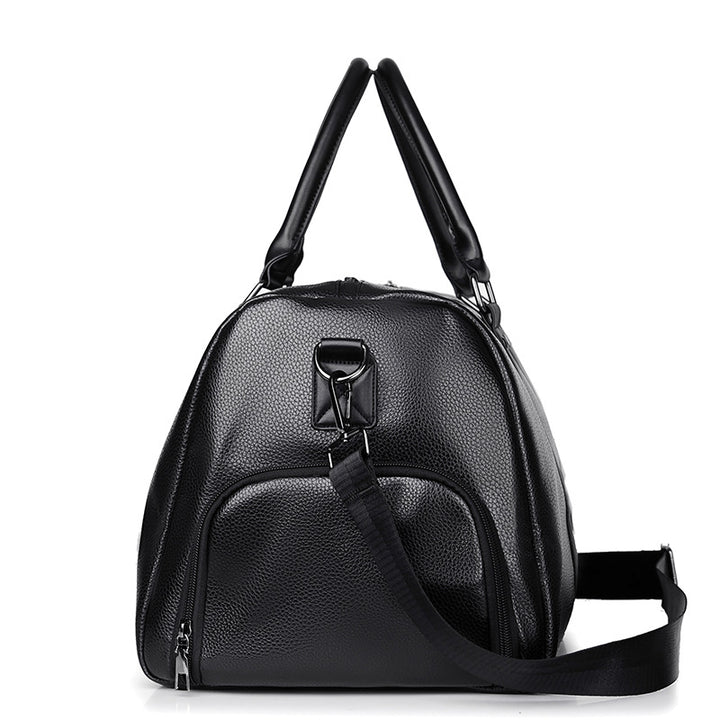 Premium Leather Travel Duffle Bag Bowlift