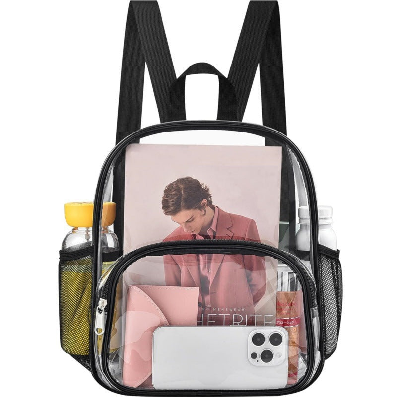 Unisex transparent comfort backpack Bowlift