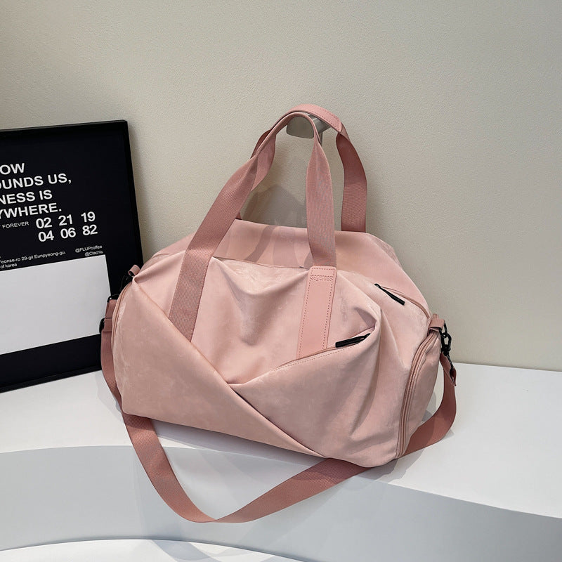 Sporty Travel Bag With Innovative Design And Multifunctional Compartments Bowlift