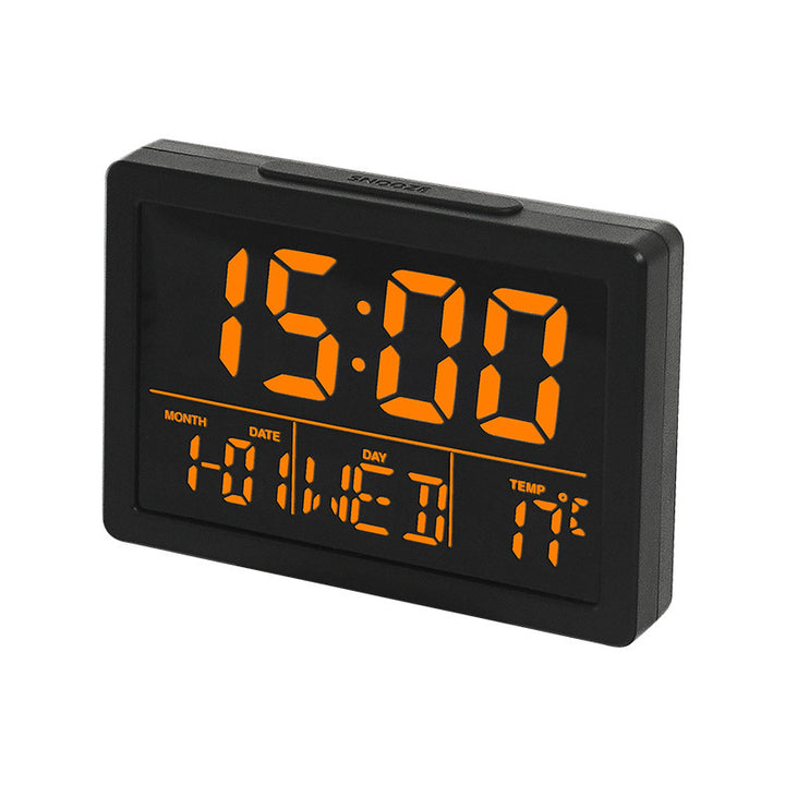 Digital Multifunctional Alarm Clock with Temperature and Date Display Bowlift