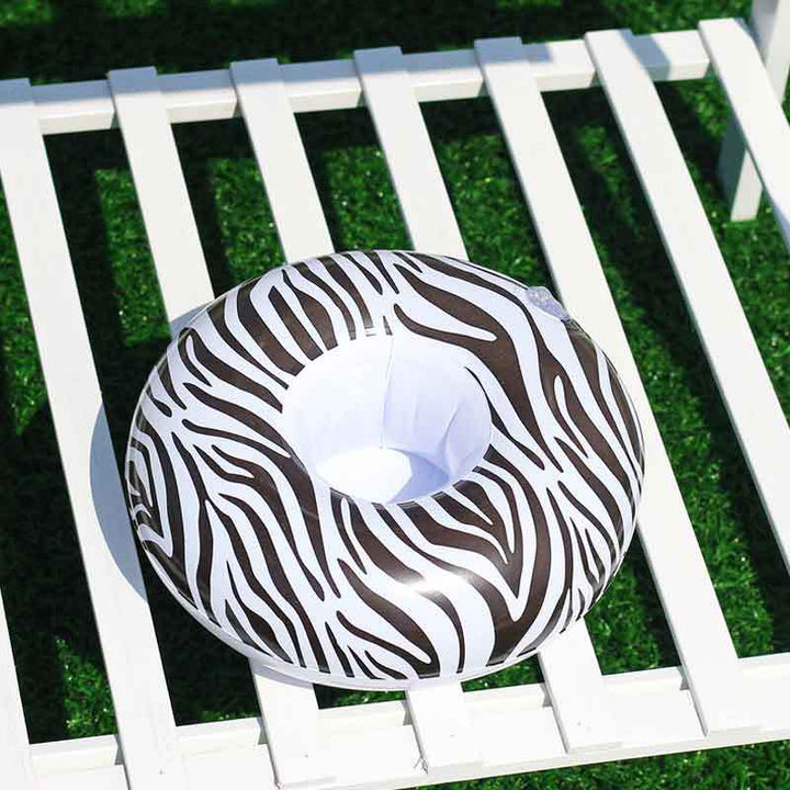 Ladies Inflatable Swimming Ring with Floral Design Bowlift