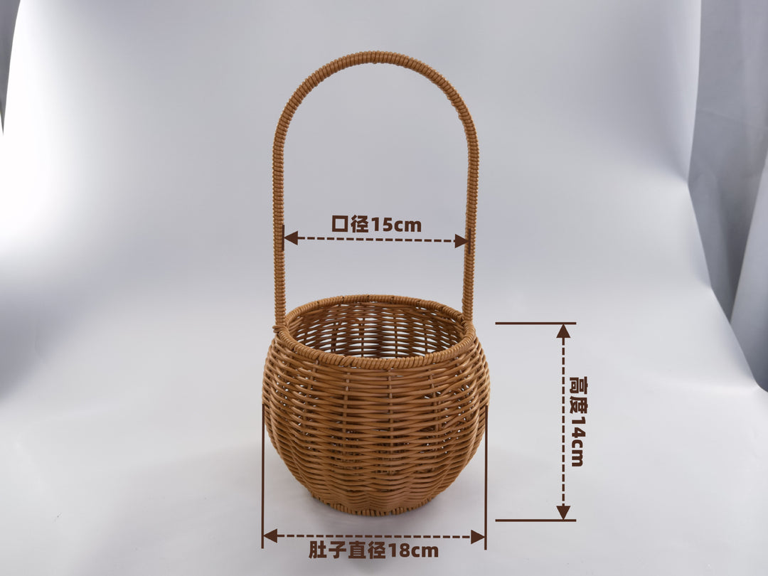 Women handmade basket-like storage basket Bowlift