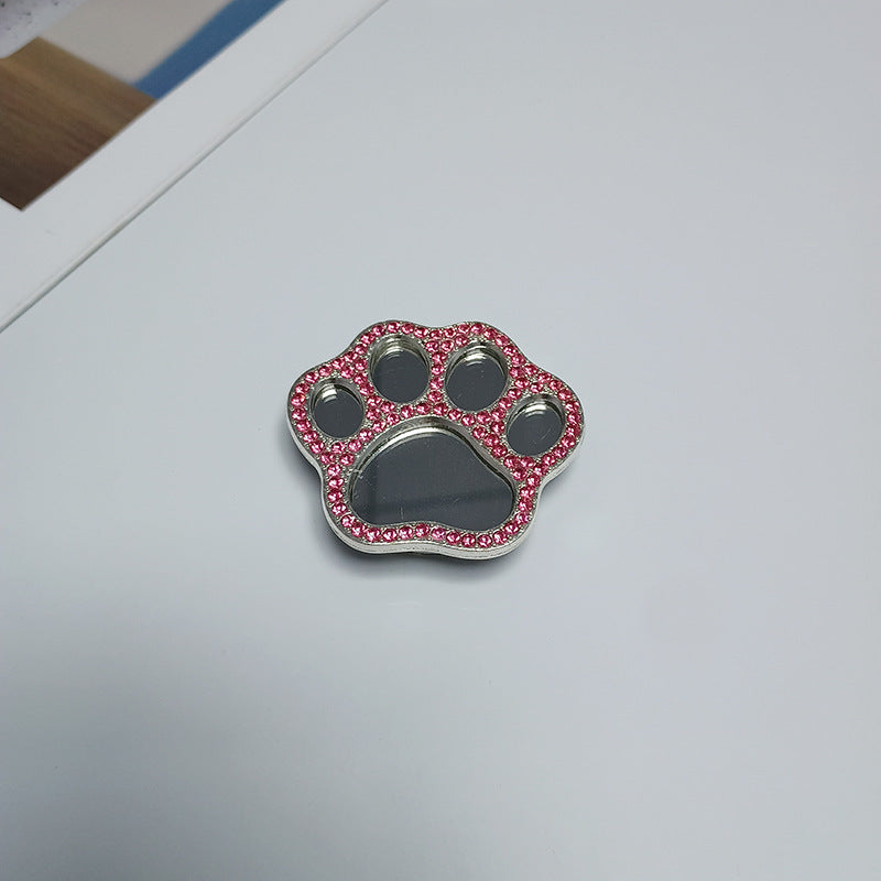 Cute Paw Print Mirror Bowlift