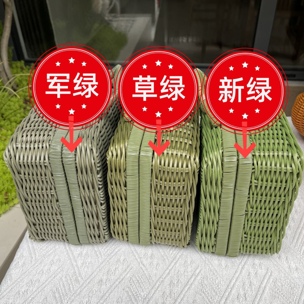 Ladies Rattan Handbag Bowlift