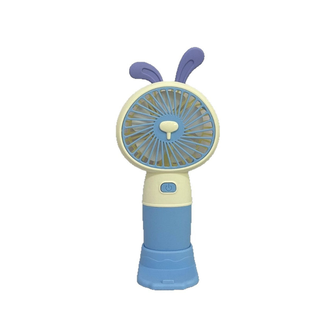 Unisex Portable Hand Fan in Creative Bunny Design Bowlift