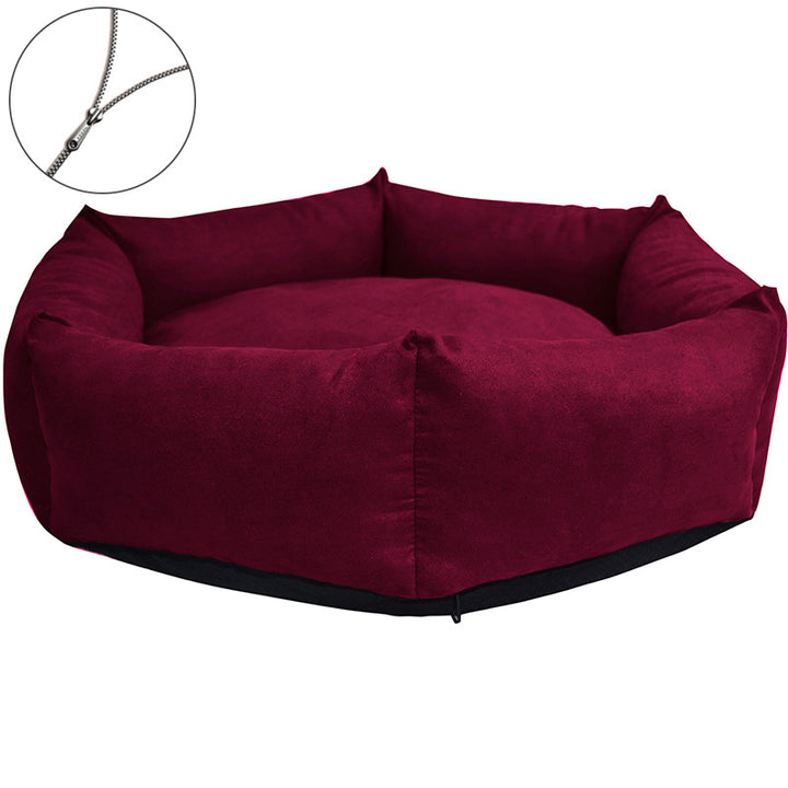 Plush  Nest  Dog Bed
