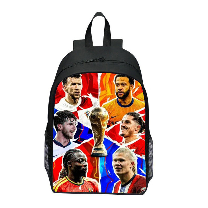 Sporty backpack with Wm trophy design Bowlift